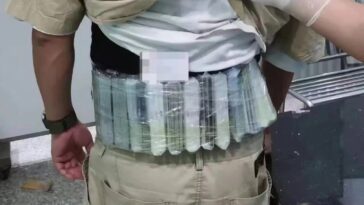Les douanes chinoises arrêtent un contrebandier avec 420 disques SSD attachés à son corps 9 Chinese customs bust smuggler with 420 SSDs strapped to his body