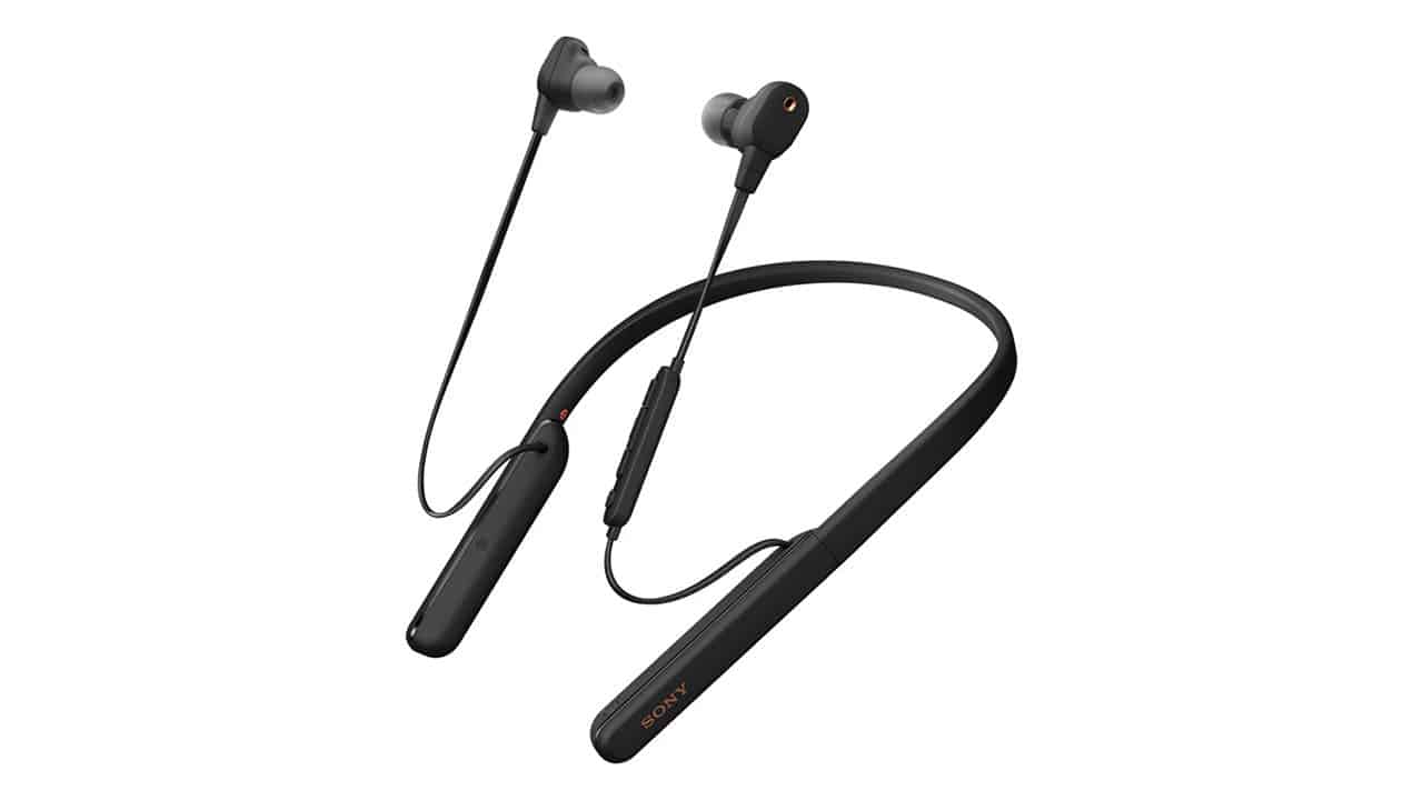 Meilleurs écouteurs tour de cou 2023 2 Sony WI-1000XM2 - Meilleur casque tour de cou dans l'ensemble