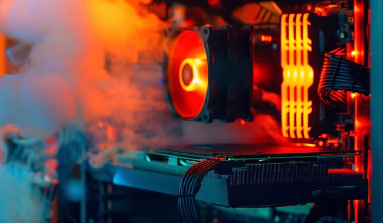 Protégez votre ordinateur de la chaleur : Conseils d'experts pour éviter la surchauffe 1 Pc En Surchauffe