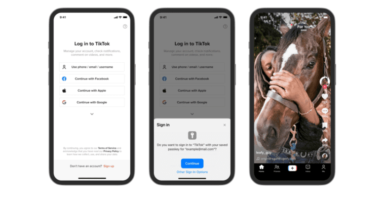 TikTok pour iPhone vous permettra bientôt d'oublier le mot de passe de votre compte 1 TikTok pour iPhone vous permettra bientôt d'oublier le mot de passe de votre compte