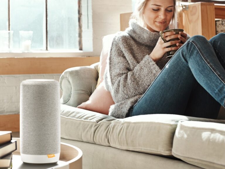 Ventilateur à commande vocale : Farewell, télécommande ! 2 Enceinte intelligente Gigaset