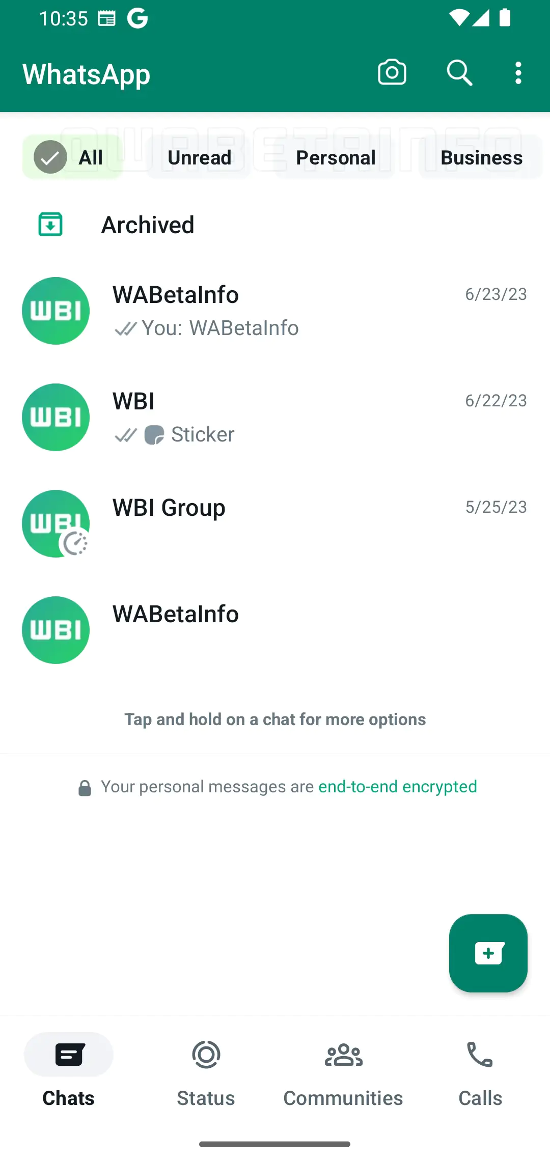 WhatsApp ajoute des filtres de chat sur Android 2 WhatsApp ajoute des filtres de chat sur Android.webp
