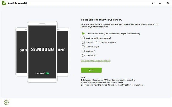 Comment débloquer un téléphone Android et supprimer le compte Google avec iToolab UnlockGo 4 Itoolab Unlockgo 3