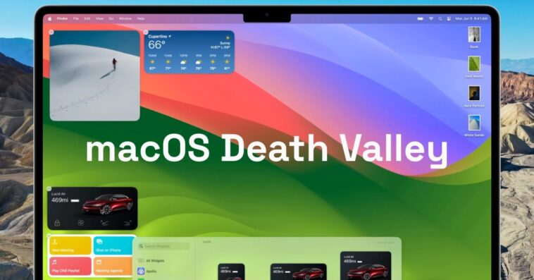 macOS Sonoma ? Plutôt macOS Death Valley 1 macOS Sonoma ? Plutôt macOS Death Valley.