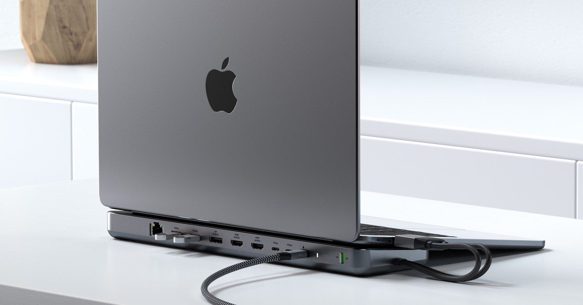 Satechi debuts new Dual Dock Stand for MacBook with 9 ports and SSD enclosure