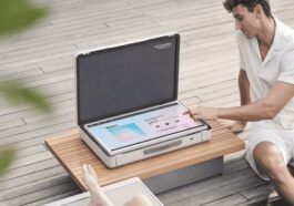 LG StandByMe Go is a interesting smart TV inside of a Briefcase