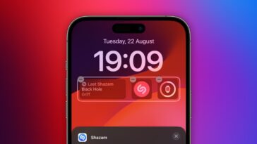 L'application Shazam pour iOS reçoit deux nouveaux widgets d'écran de verrouillage 12 Shazam app for iOS gets two new Lock Screen Widgets