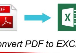 PDF to Excel