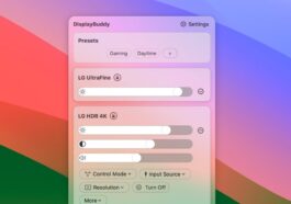 DisplayBuddy for Mac gets major update with new interface and presets