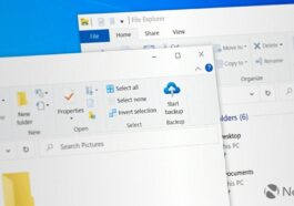 Microsoft Windows 10 File Explorer