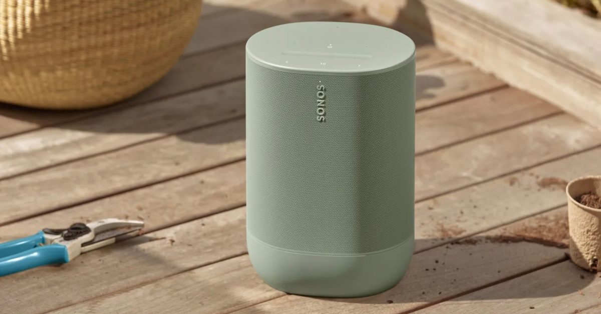 Sonos Move 2 leaks with massive 24-hour battery, stereo sound, line-in support
