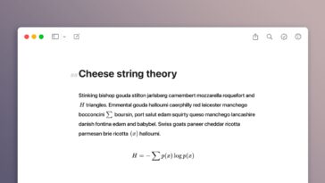 Ulysse ajoute le support des équations LaTeX ainsi que des options pour dupliquer et archiver les projets 16 Ulysses adds LaTeX equation support and options to duplicate and archive projects