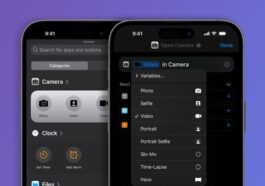iOS 17 lets users create Shortcuts actions to open specific Camera app modes