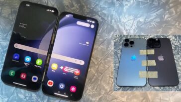 iPhone pliable disponible aujourd'hui, en utilisant seulement deux iPhones, un peu de ruban adhésif et... une application Samsung 8 Folding iPhone available today, using just two iPhones, some duct tape, and a Samsung app