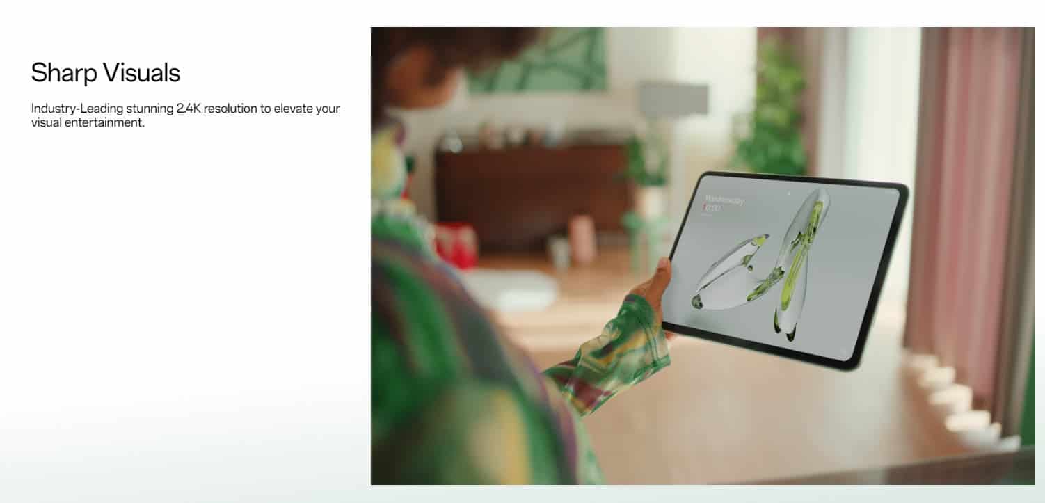 OnePlus Pad Go Display