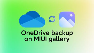 Nouvelle galerie MIUI pour prendre en charge la sauvegarde de photos et vidéos sur OneDrive 6 xiaomiui