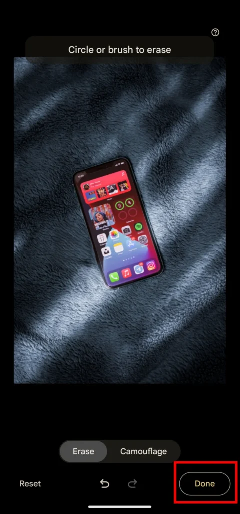 Comment utiliser la gomme magique sur les téléphones Pixel-5