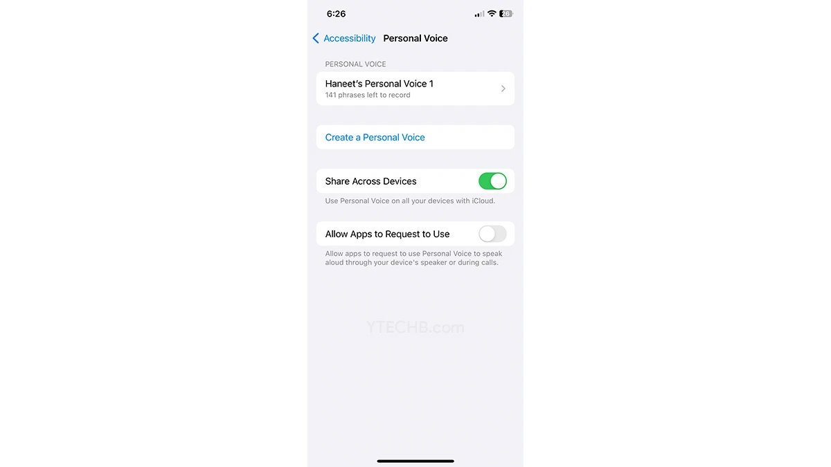 Comment configurer et utiliser la voix personnelle sur iPhone