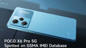 POCO X6 Pro 5G repéré dans la base de données IMEI de GSMA 1 xiaomiui