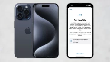 How to Setup eSIM on iPhone 15 and 15 Pro