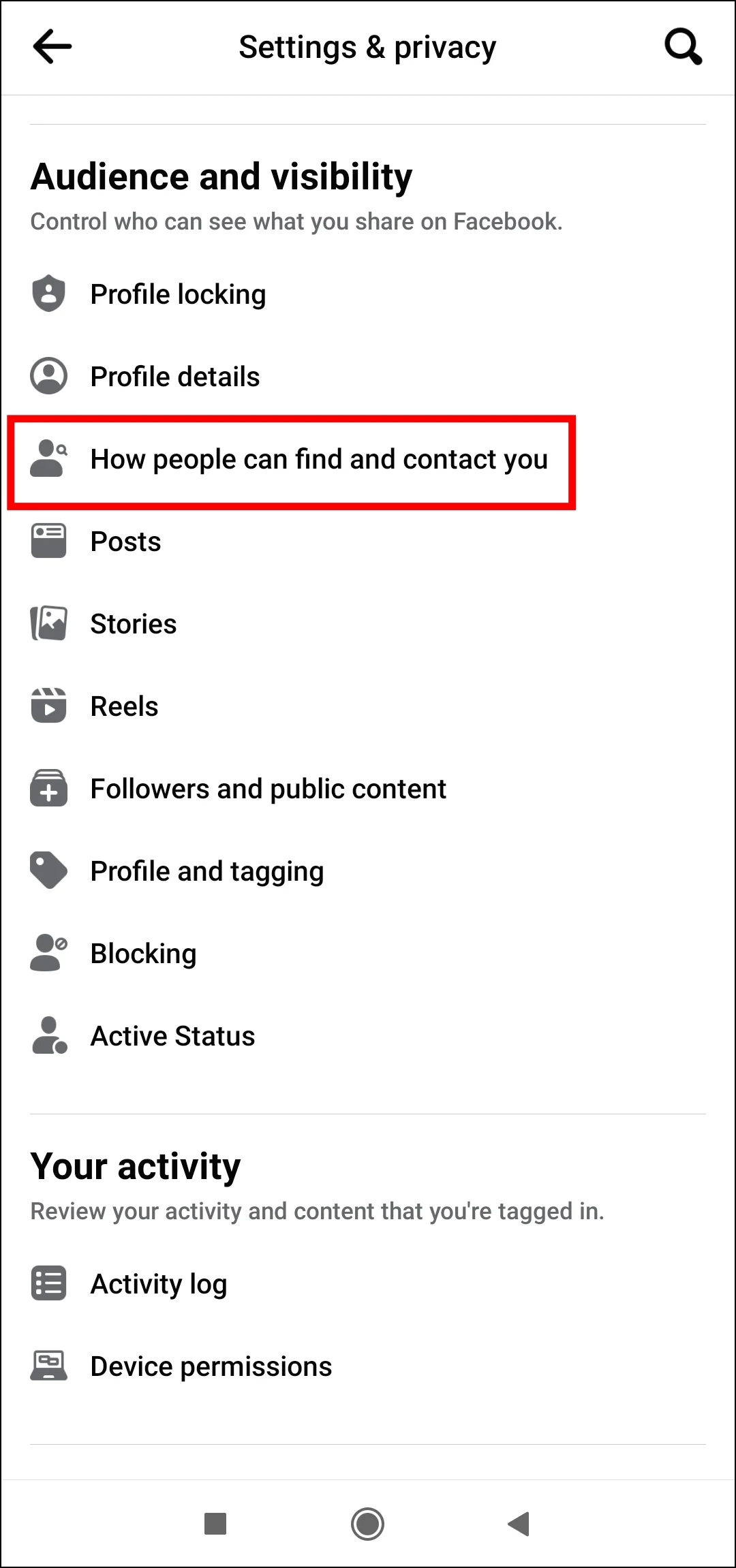 Comment désactiver les suggestions "Pour vous" sur Facebook 3 Comment désactiver les suggestions Pour vous sur Facebook-2