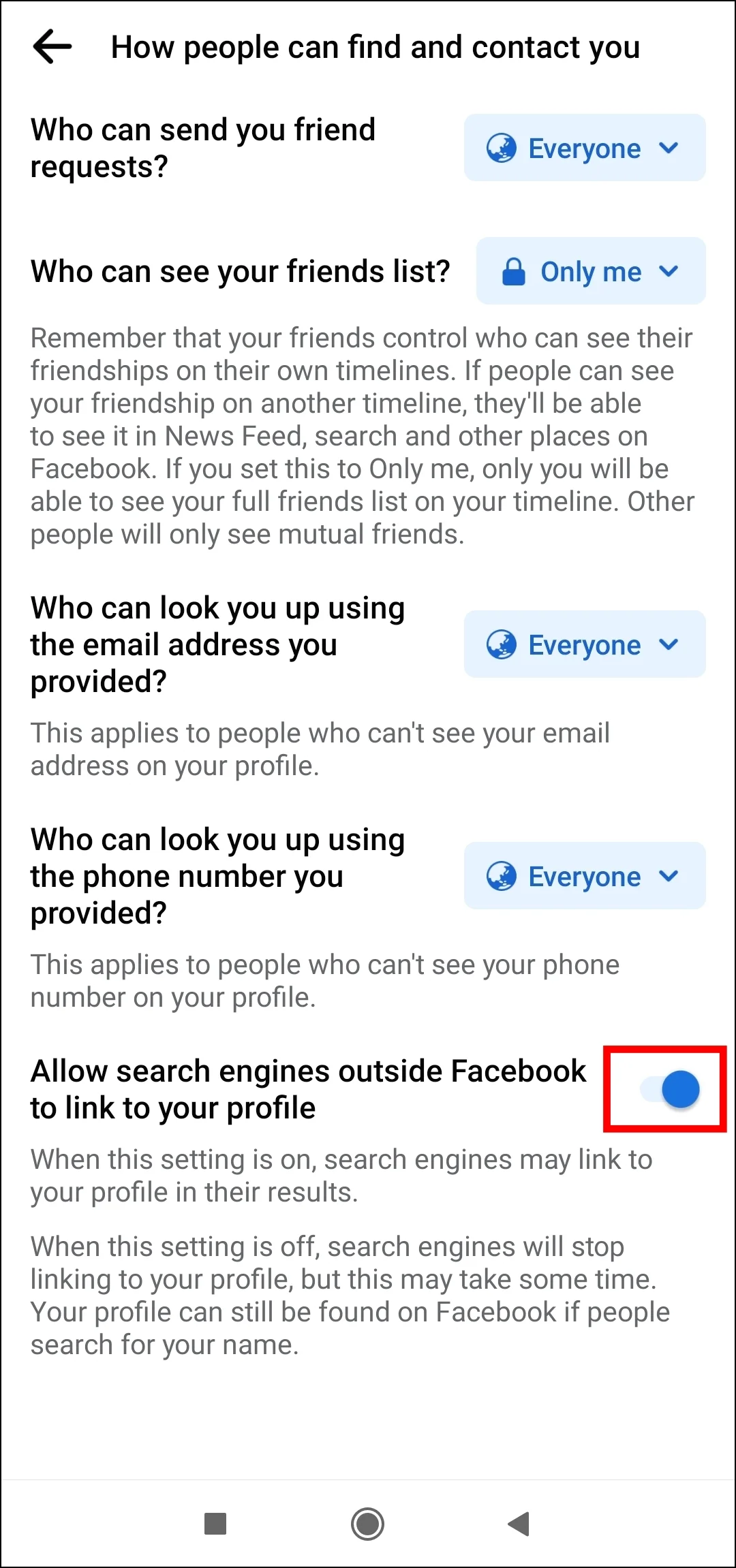Comment désactiver les suggestions "Pour vous" sur Facebook 4 Comment désactiver les suggestions Pour vous sur Facebook-3