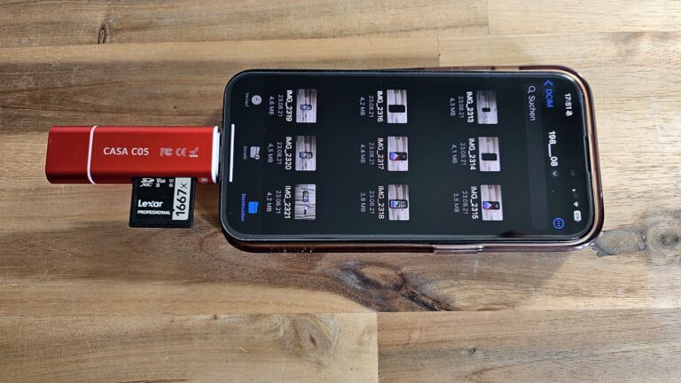 Carte mémoire SD d'accessoires USB-C Apple iPhone