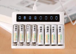 Chargeur De Piles Rapide Ebl Lcd