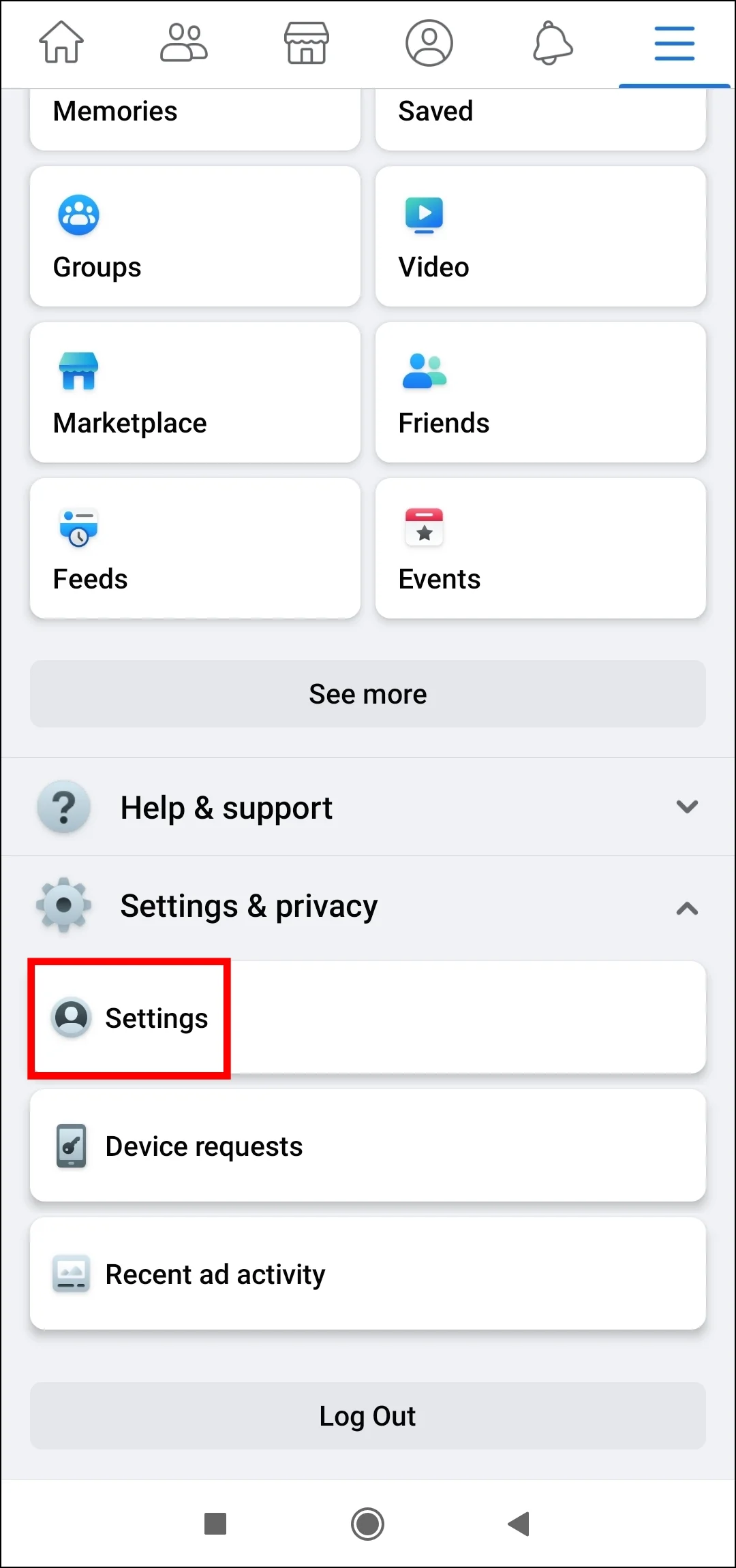 Comment désactiver les suggestions "Pour vous" sur Facebook 2 Comment désactiver les suggestions Pour vous sur Facebook-1
