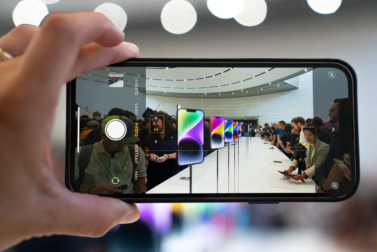 Test de décharge de la batterie de l'application Camera