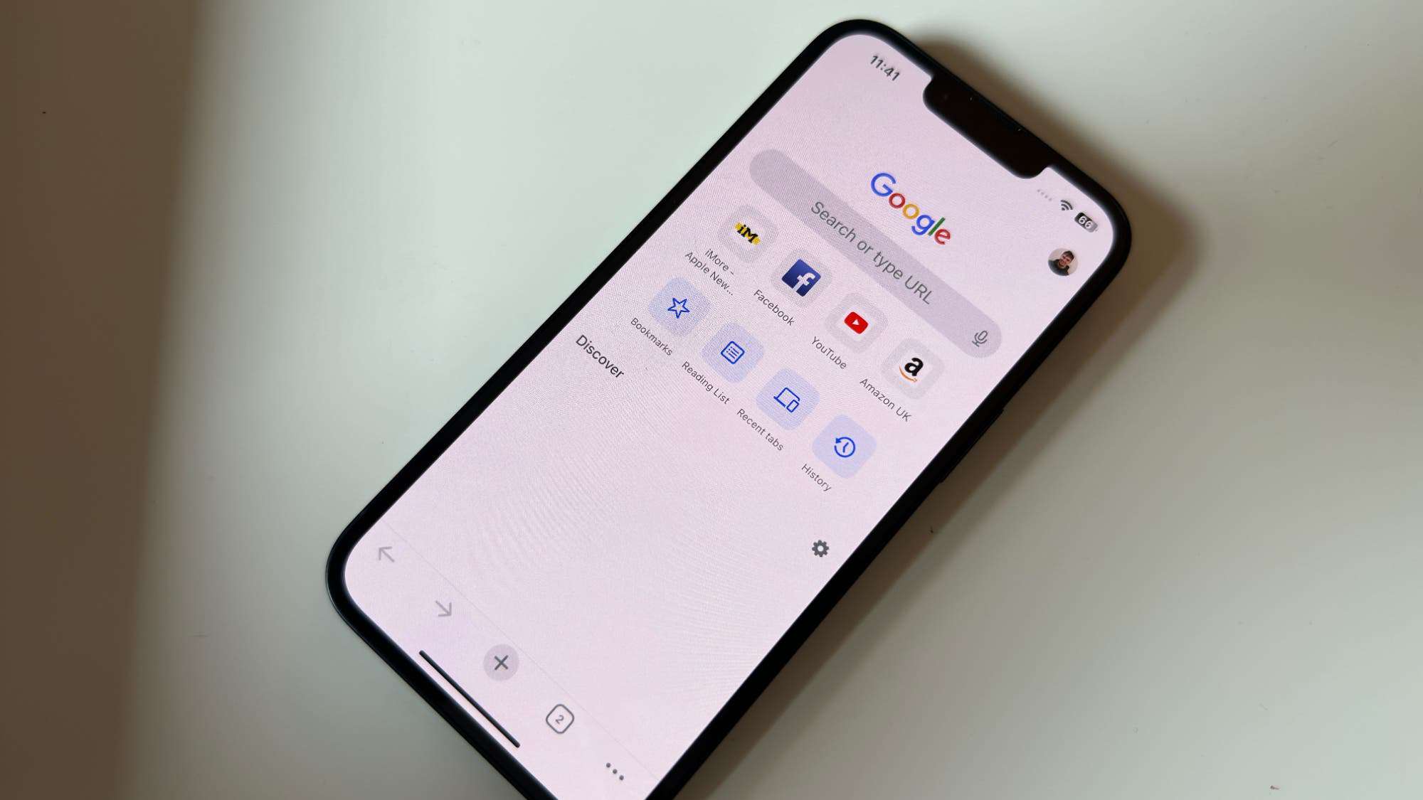 google search on Apple