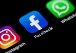 social platforms Facebook, Instagram, and Whatsapp