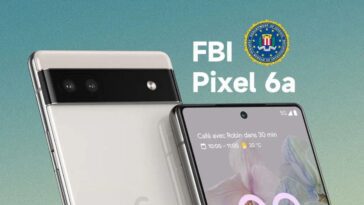 Google Pixel 6a phone running FBI custom ROM spotted online