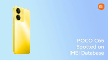 POCO C65 pourrait bientôt être en vente, repéré dans la base de données IMEI 8 xiaomiui