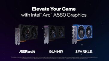 Intel Arc A580: L'abordabilité rencontre la performance 6 Intel Arc A580