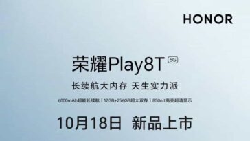 Honor Play 8T : À quoi s'attendre du dernier lancement de Honor 9 Honor Play 8T Poster