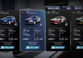 EA Sports WRC Cars List