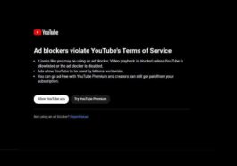 YouTube Ad blocking