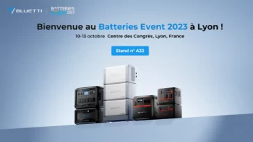 REJOIGNEZ BLUETTI AU « BATTERIES EVENT 2023 » A LYON 24 Invitation De Batteries Event 2023