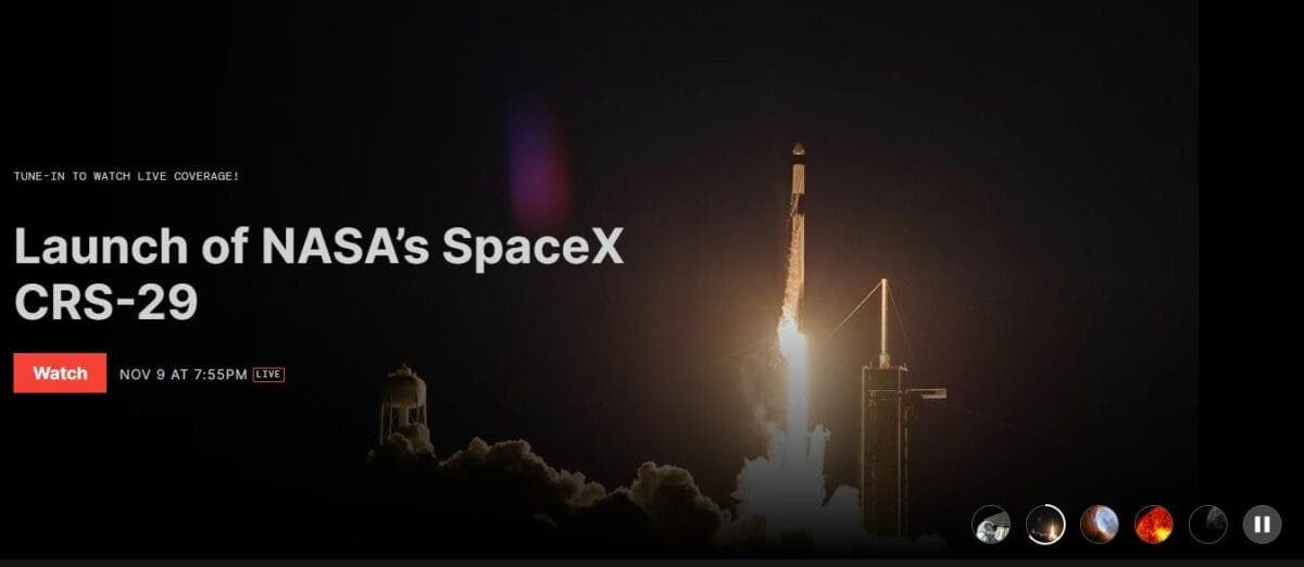 NASA launched a new streaming service called NASA+