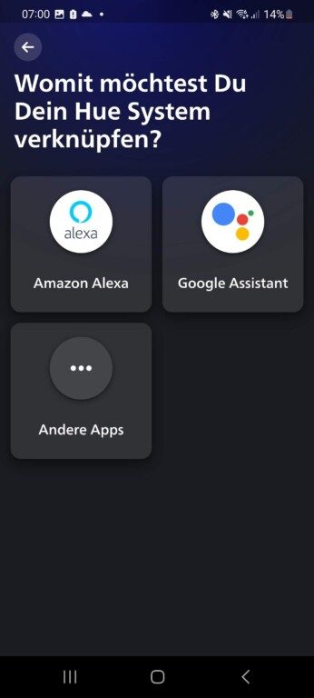 La fonction Matter est disponible sous "Autres applications". (Capture d