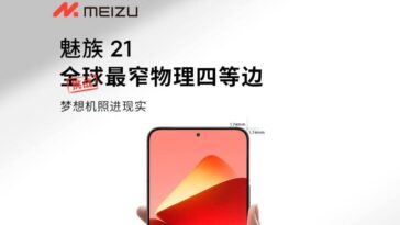 Meizu dévoile une image réelle du Meizu 21, met en valeur des bordures ultra-minces 29 Meizu Reveals Real-life Image of Meizu 21, Showcases Ultra-thin Bezels