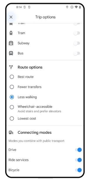 Google Maps reçoit de nouvelles mises à jour 3 1700639472 605 Google Maps recoit de nouvelles mises a jour
