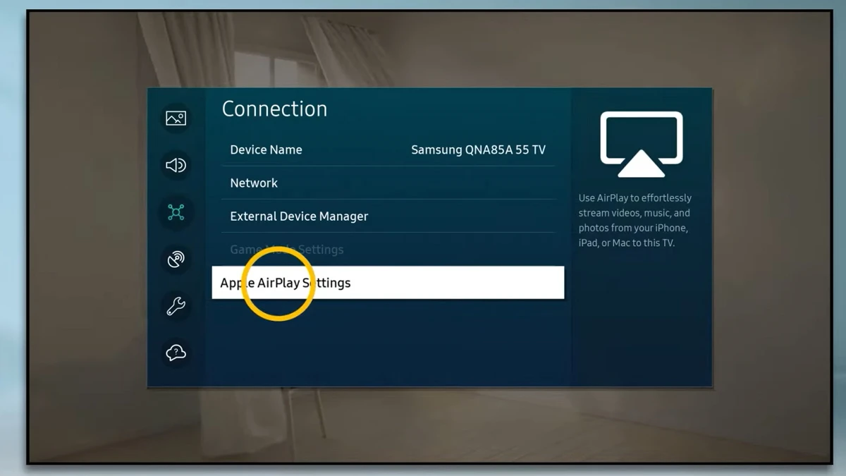 Comment streamer/caster un iPad sur une télévision Samsung 3 Comment dupliquer un iPad sur une télévision Samsung