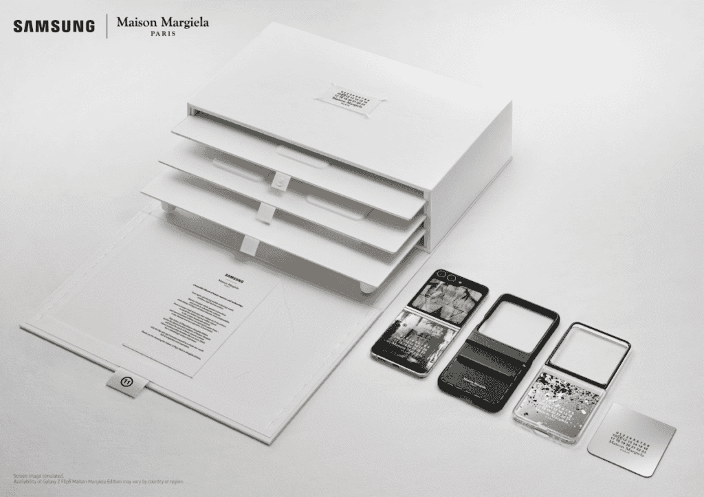 Samsung Galaxy Z Flip5 Maison Margiela Edition est officiel 3 1700804443 346 Samsung Galaxy Z Flip5 Maison Margiela Edition est officiel