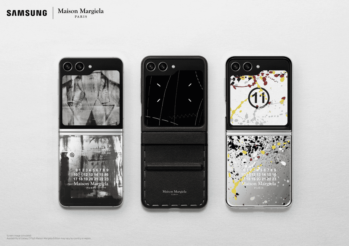 Samsung Galaxy Z Flip5 Maison Margiela Edition est officiel 4 1700804444 802 Samsung Galaxy Z Flip5 Maison Margiela Edition est officiel