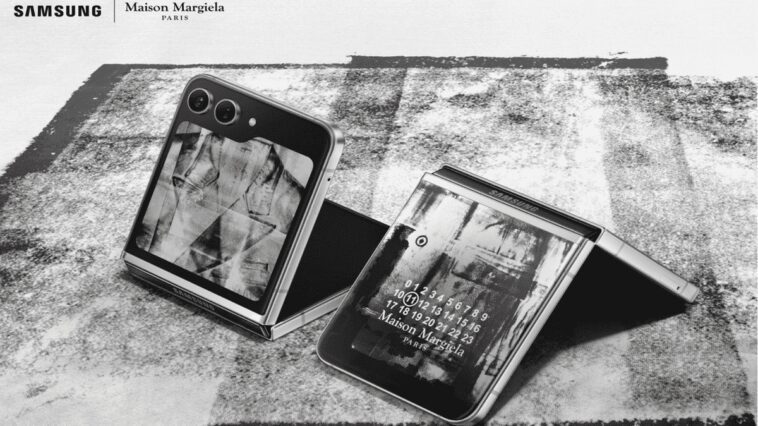 Samsung Galaxy Z Flip5 Maison Margiela Edition est officiel 1 Samsung Galaxy Z Flip5 Maison Margiela