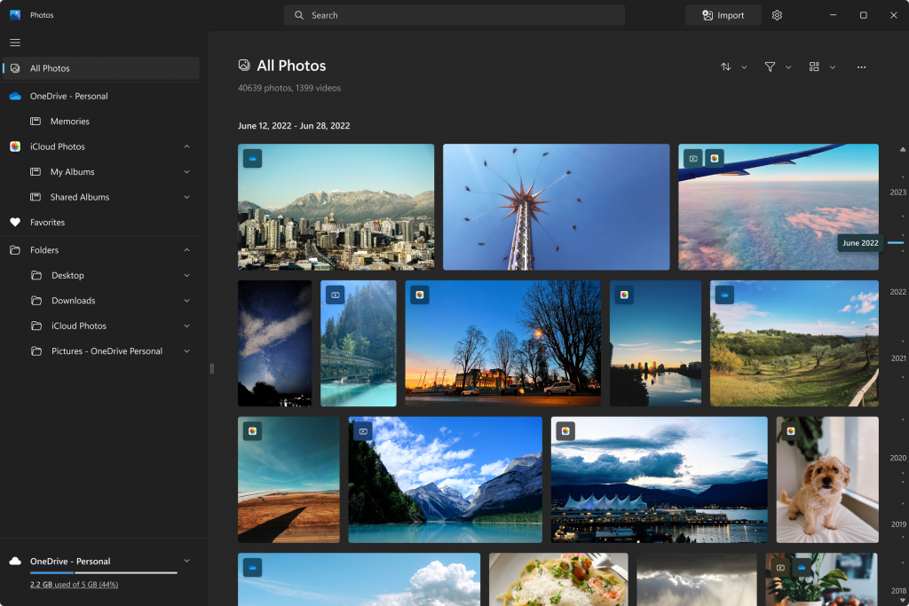 Windows 11 Photos app
