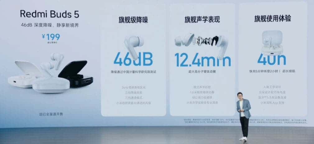 1700830847 807 Casque Redmi Buds 5 Pro annonce officiellement