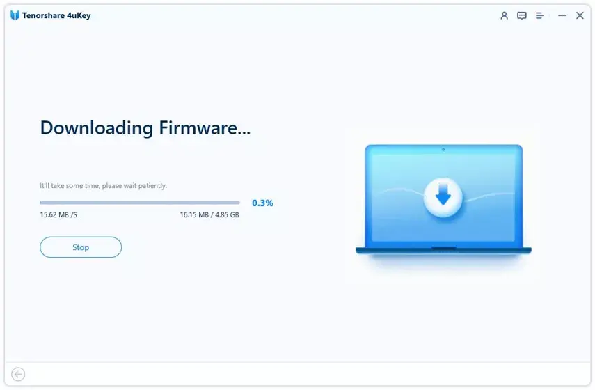 Téléchargement du firmware